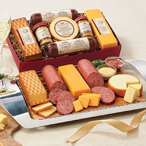 hickory farms sasuage with cheese